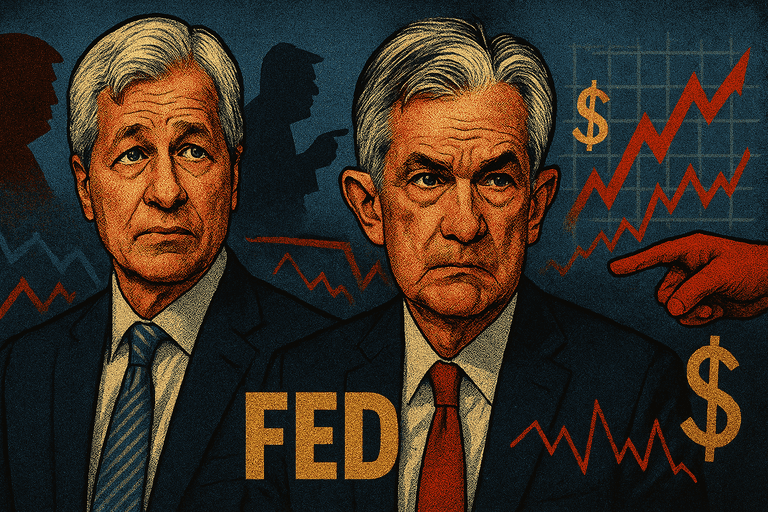 Independensi The Fed Terancam? Peringatan Keras dari Jamie Dimon
