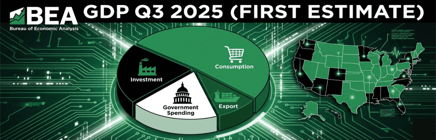 Analisa GDP AS Q3 2025 (First Estimate) : Pembagian Rapor Amerika Setelah Bolos 43 Hari